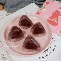 #sweet粽VS Salty粽, which party are you? #crystal rice dumplings (low sugar red bean paste filling) recipe illustration 21