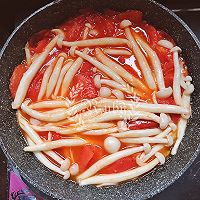 The gorgeous transformation of leftover rice: Tomato Mushroom Chickpeas Illustration of how to cook brown rice 3