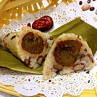 Red bean and honey jujube rice dumplings#罽 Enjoy New Ideas# Recipe Illustration 15