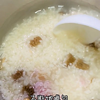 #我2024年夜饭#Morch Lean Pork Porridge Illustration of how to make everything prosperous and make everything prosperous 8