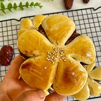 #healthy check-in#Healthy red date paste flower bread recipe illustration 14 