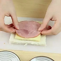 [Microbody] Hong Kong style snack Western toast, with spit Illustration of how to make luxurious breakfast made by Si 3