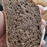 Illustration of how to make pure dark whole wheat bread 19