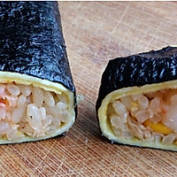 Omelet Rice Sushi Roll#Rapid Breakfast#Recipe Illustration 10