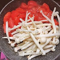 The gorgeous transformation of leftover rice: Tomato Mushroom Chickpeas Illustration of how to cook brown rice 2