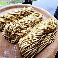 Illustration of how to make Michelin three-star noodles with noodles at home 4