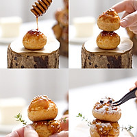 Everyone’s favorite Christmas dessert: salty and sweet cheese Illustration of how to make puffs 12