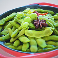 Summer lazy dish - salted edamame recipe illustration 6