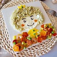 Illustration of how to make cute garland doll creative noodles# singled out summer# 17