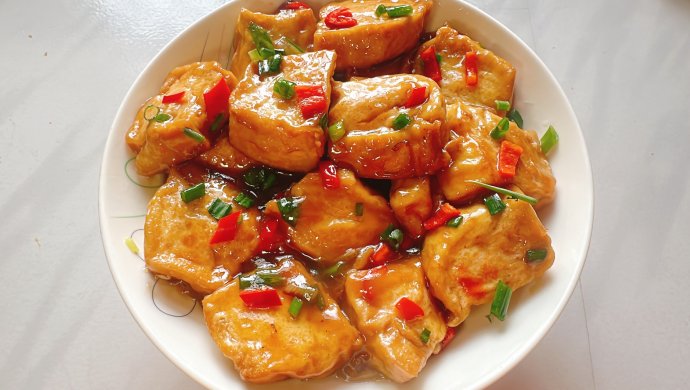 Sweet and sour tofu