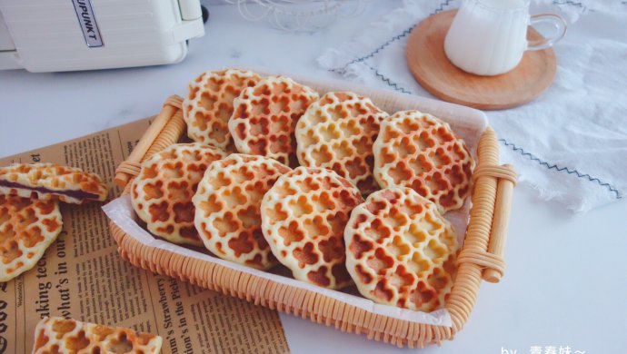 Purple Potato Waffles