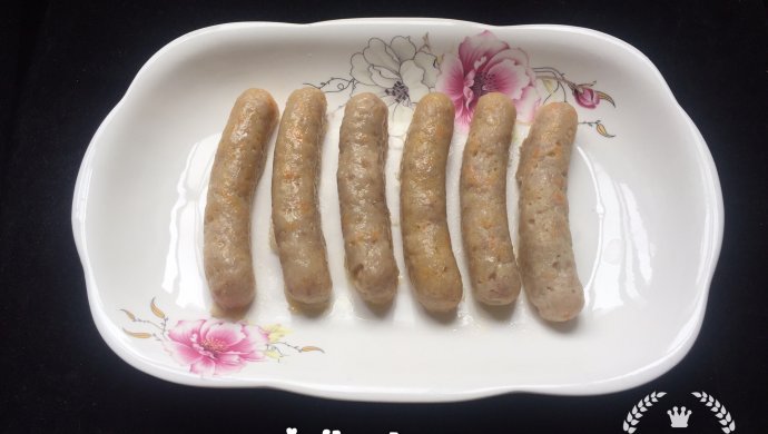 Homemade healthy breakfast intestines for kids