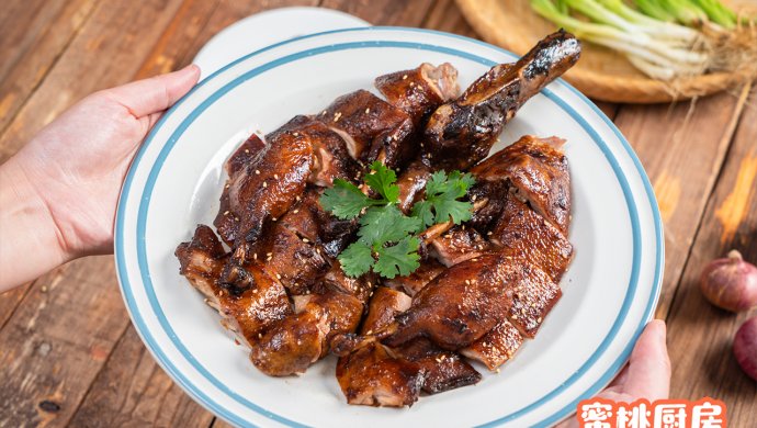 Duck with black bean sauce