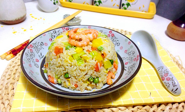 Shrimp fried rice