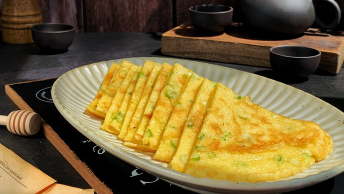 Green onion egg pancake