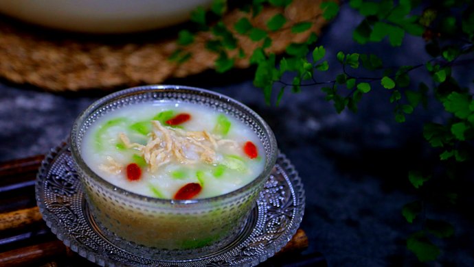 Luffa and Pork Shredded Porridge-----Spring Health Care