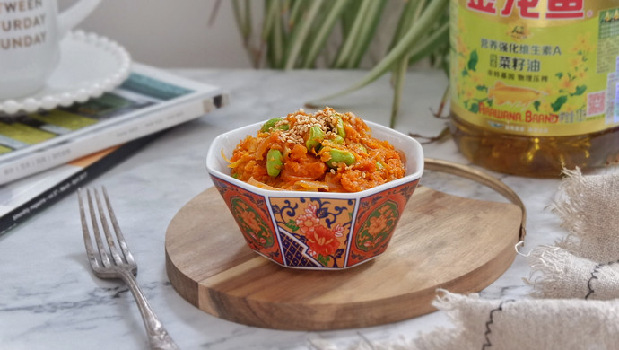 Korean Hot Sauce Braised Cauliflower Rice