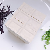 #豆fruit10thanniversarybirthday# Slimming snack: fried tofu Illustration of how to make imitation octopus balls 1