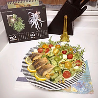 #Norwegian mackerel healthy new food#fried Norwegian mackerel Illustration of how to make seasonal vegetable salad 10