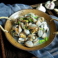 #春日limited on the dining table#Spring Fresh Taste: Illustration of how to cook white clams in clear water 9