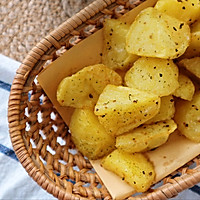 # Zero belly burden to eat late night snack#Reduced fat roasted potatoes and high-quality carbohydrates Illustration of how to make staple food and snacks 6