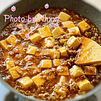 Illustration of how to make super delicious minced meat tofu with rice 4