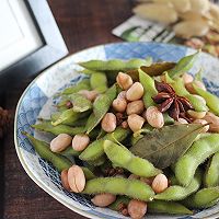 # summer heat relief, it must be it#[five-spice edamame] Peanuts] Illustration of how to make a must-eat side dish in summer 8