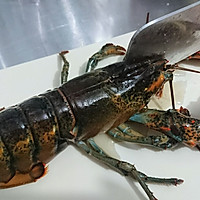 Cheese Baked Boston Lobster with Creamy Mushroom Noodles-Aulon-Honey Illustrations of Taoai nutritionist’s private chef’s recipes 8