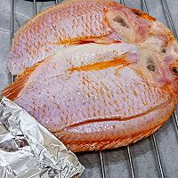 #Goddess Picnic# Homemade oven-roasted red snapper, seconds Illustration of how to become a cooking master‍ 4