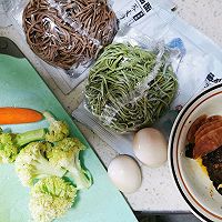 Illustration of how to make soba noodles 1