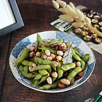 # summer heat relief, it must be it#[five-spice edamame] Peanuts] Illustration of how to make a must-eat side dish in summer 7