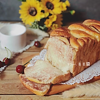 Illustration of how to make bean paste hand-shredded bread 11