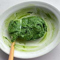 Illustration of how to make matcha sourdough alkaline bread 6