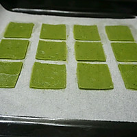 Illustration of how to make Matcha and White Chocolate Double Flavor Chocolate Lovers Cookies 9