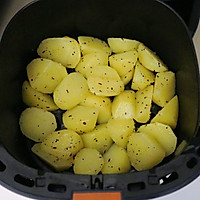 # Zero-belly-loaded late-night snack#Reduced fat roasted potatoes and high-quality carbohydrates Illustration of how to make staple food and snacks 5