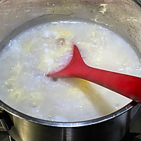 #Baby's first bite of complementary food fish#Cod raw rolled in millet Illustration of how to make porridge 5