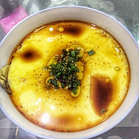 Illustration of how to make steamed egg custard 2