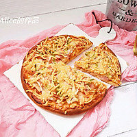 Cuttlefish Shrimp Seafood Pizza#Delicious oven dishes, waiting for you Let’s do it! #How to do it 16