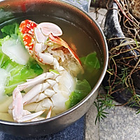 #One week to lose fat without repeating the same#Cool in summer——flower crab Cabbage soup recipe illustration 4