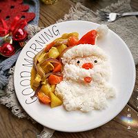 Christmas Curry Chicken Rice#Enviable Christmas Dinner# Illustration of how to do it 15