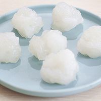 Illustration of how to make crystal rice dumplings 7