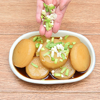 #summer heat-relieving vegetables Illustration of how to make radish with abalone juice 8