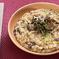 Light food·Porcini and mixed mushroom risotto Illustration of how to do it 7