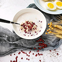 Fat-reducing breakfast: Milk and red bean oatmeal porridge recipe illustration 5