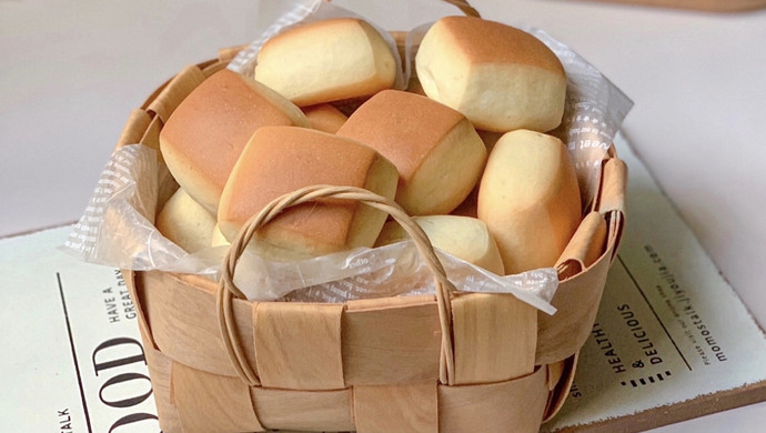 Milk bread cubes