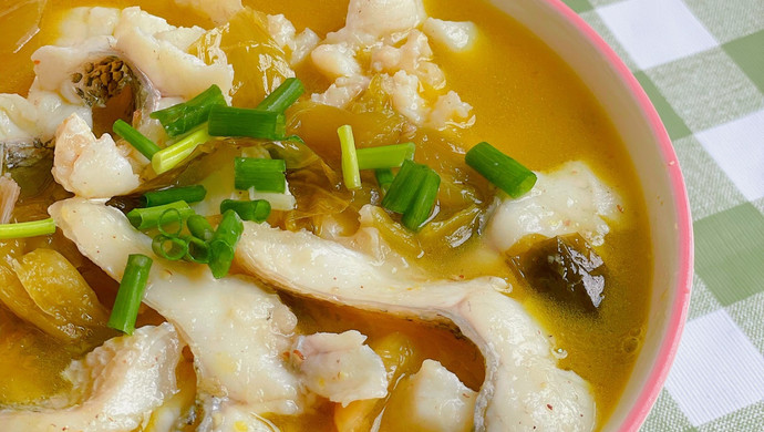 Pickled Fish in Golden Soup