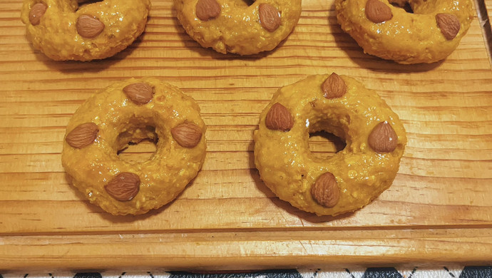 Sweet Potato Oatmeal Donuts