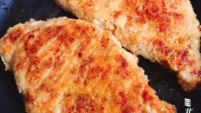 Pan-fried Chicken Steak with Coconut Paste