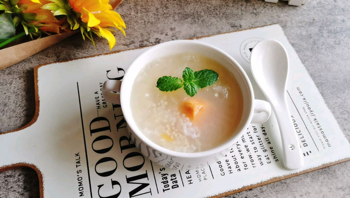 Sweet Potato and Tremella Double Rice Porridge