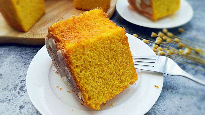 Cornmeal Sweet Potato Pumpkin Cake